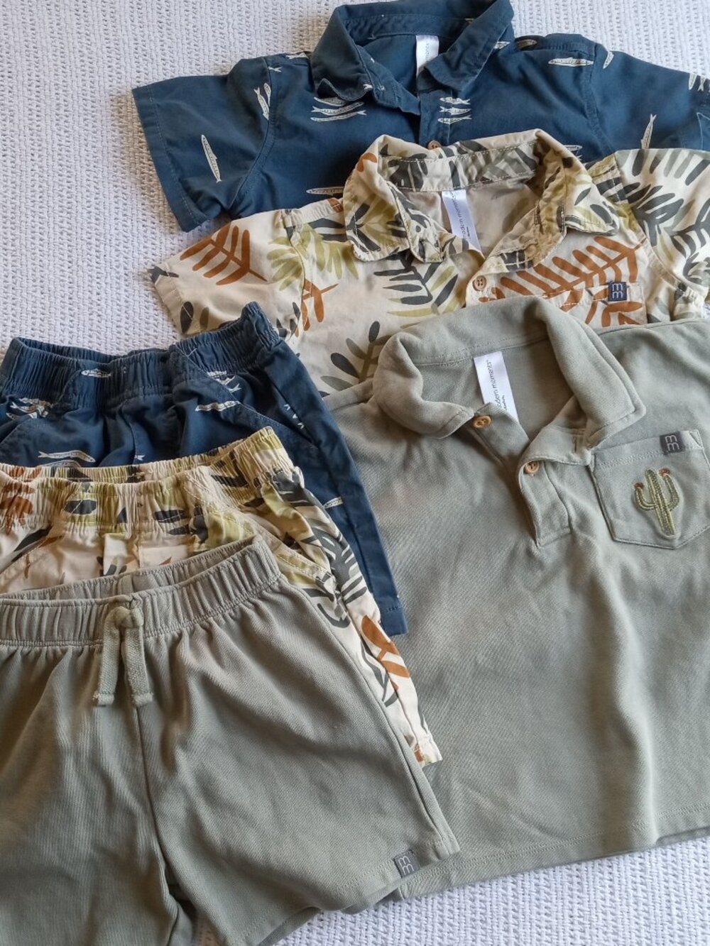 Modern Moments Matching Short Sets, Bundle of 3, Size 3T